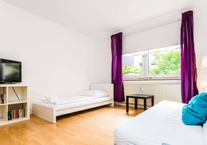 K62 nice apartment for 5 people in Cologne Höhenberg, only 5km from the Cologne trade fair