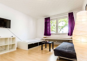 K65 nice apartment for 5 people in Cologne Höhenberg only 5km to Cologne trade fair