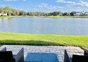 Lake front condo at Saddlebrook