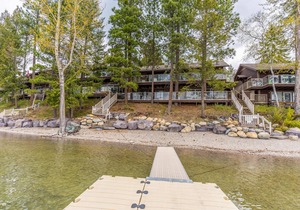 Lakefront Condo with Great Views & Pool/Hot Tub/Sauna - Near Skiing