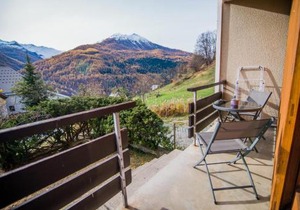Les Tilleuls 22 - balcon vue montagne
