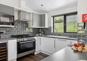 Lilac Lodge, 22 Roadford Lake Lodges - hot tub/pet friendly