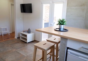 Lisbon Beach Apartments 2. Beach 500 Mts, terrace, barbecue, pets welcome.