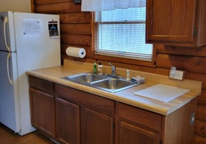Log Cabin 12 with Hot Tub at Osborn Boat Ramp on Patoka Lake