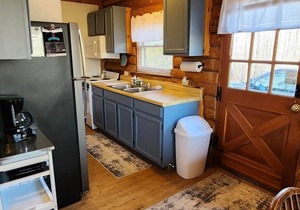 Log Cabin 3 at Osborn Boat Ramp on Patoka Lake