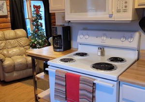 Log Cabin 8 with Hot Tub at Osborn Boat Ramp on Patoka Lake