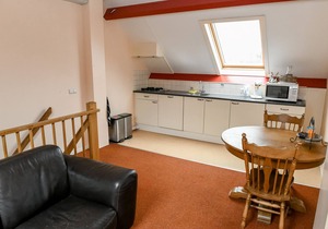 Logies 7: Spacious 2-person apartment.