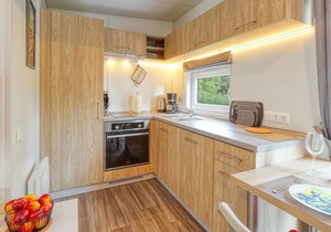 Look forward to a real Tiny Haus vacation close to nature at Camping Park Wemding!