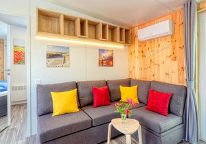 Look forward to a real Tiny Haus vacation close to nature at Camping Park Wemding!