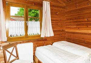 Look forward to a relaxing vacation in the wooden house in the Lauterdörfle vacation park in the Swa