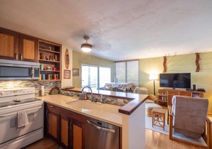 🌴Lovely garden unit with partial ocean view from the lanai. Well equipped🌴