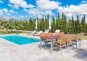 Luxurious property with pool – Villa Ses Rentadores