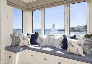 Luxury Beach Front Apartment, Bigbury-on-Sea, Views of Burgh Island