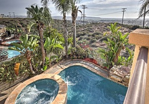 Luxury Ocean-View Getaway w/ Pool, Patio + Hot Tub
