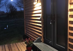 Luxury Shepherds Hut in the Heart of St Davids.