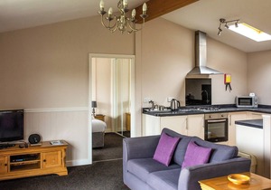 Luxury spacious lodge.