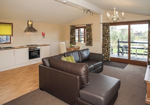 Luxury spacious lodge.