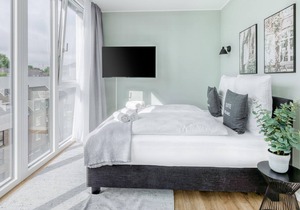 Mönchengladbach Fliethstr | Suite XL + Sofa Bed
