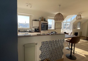 Magnifique vue mer Appartement T3 vue baie de Douarnenez port de Tréboul