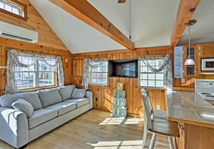 Mashpee Home Steps to Popponesset Beach!