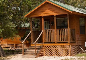 Medina Lake Camping Resort Cabin 4