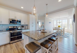 Millville by the sea home w/shared pool, WiFi, central AC, W/D, & gas fireplace