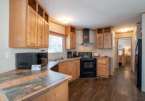 Mobile Home E-1 at Safe Harbor Brady Mountain on Lake Ouachita!