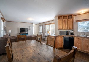 Mobile Home E-1 at Safe Harbor Brady Mountain on Lake Ouachita!