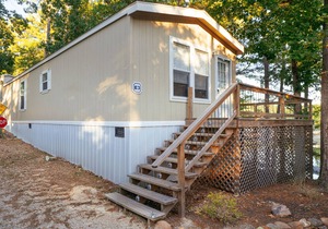 Mobile Home E-3 at Safe Harbor Brady Mountain on Lake Ouachita!