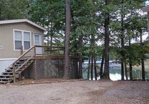 Mobile Home E-3 at Safe Harbor Brady Mountain on Lake Ouachita!
