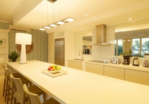 Modern and spacious villa with private pool with ocean sunset view