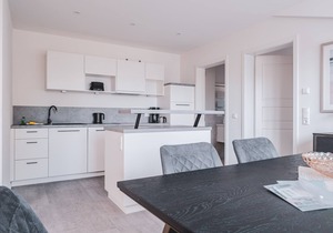 Modern house on the Baltic Sea