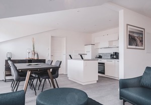 Modern house on the Baltic Sea