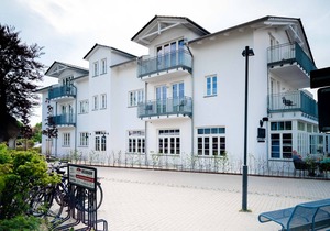 Modern house on the Baltic Sea
