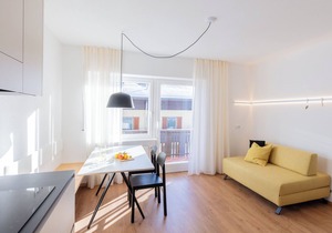 Modern "Hus Apartment - Nr. 2" with Balcony, Garden & Wi-Fi