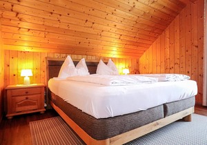 Nestled in a landscape of forests, alpine meadows and mountains, these two vacation apartments (AKA1