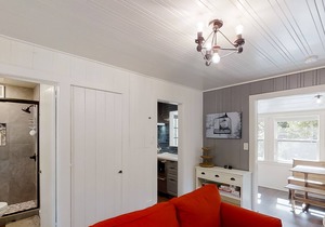 New listing! Efficient home away w/ spacious deck & full kitchen - dogs ok!