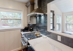 New listing! Efficient home away w/ spacious deck & full kitchen - dogs ok!