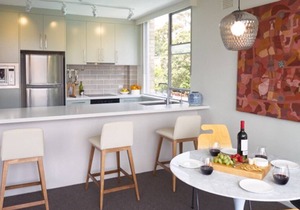 North facing property with idyllic views across Harbour