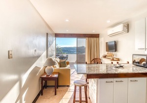 Ocean view villa w/terrace, free WiFi, and shared pool - walk to the beach