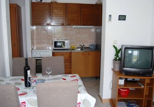 One bedroom apartment with balcony and sea view Lumbarda, Korčula (A-12839-b)