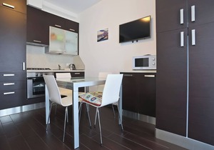 One-bedroom apartment with balcony equipped with every comfort 300m from the beach in Rimini