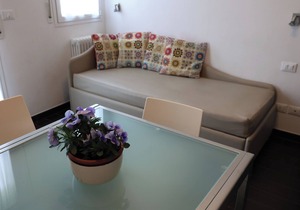 One-bedroom apartment with balcony equipped with every comfort 300m from the beach in Rimini