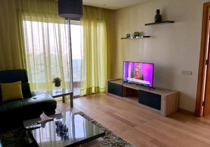 One bedroom appartement with sea view enclosed garden and wifi at Casablanca