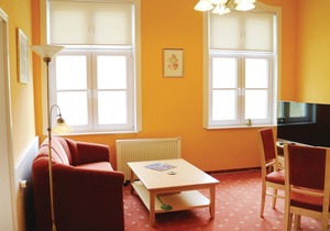One of six vacation apartments in a manor house.