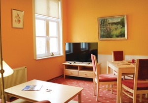 One of six vacation apartments in a manor house.