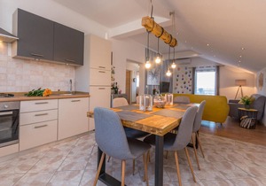 Pet friendly home in Tinj with jacuzzi
