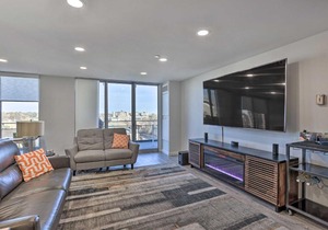 Pet-Friendly Omaha Condo with Balcony and Views!