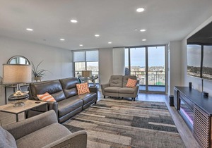 Pet-Friendly Omaha Condo with Balcony and Views!