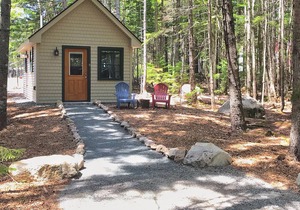 Precipice Tiny House at Acadia Yurts!